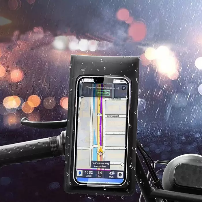 Lopard Gd-hd907 Su Geçirmez Tasarımlı Bisiklet Ve Motosiklet Telefon Tutucu