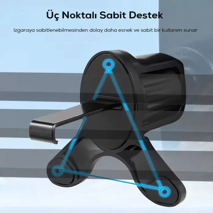 Lopard Gd-hd936 360° Dönebilen Ve Uzayan Başlıklı Araç Telefon Tutucu