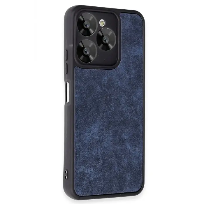 Lopard General Mobile Era 30 Kılıf Aras Deri Kapak - Lacivert