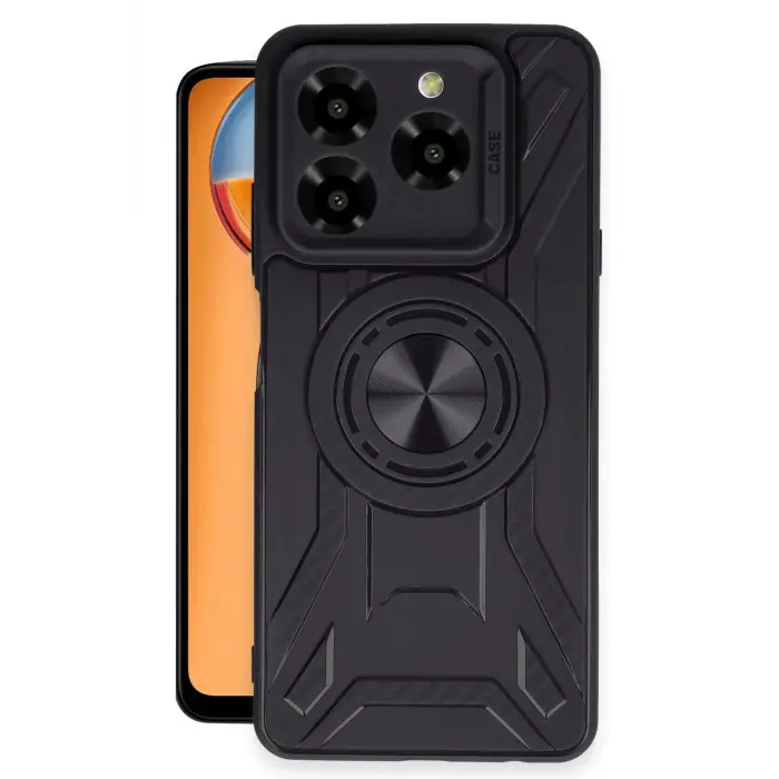 Lopard General Mobile Era 30 Kılıf Lincoln Silikon - Siyah