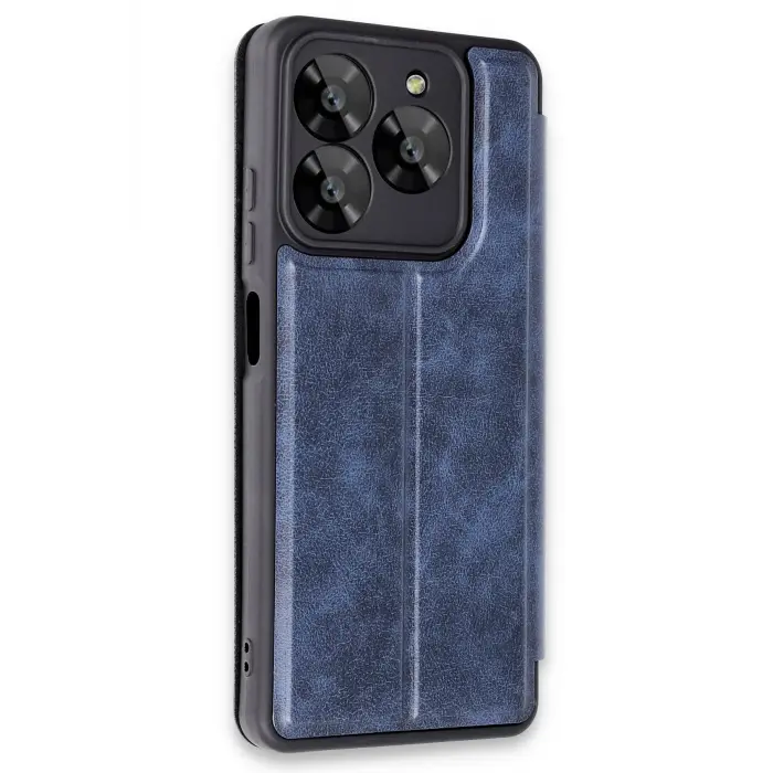 Lopard General Mobile Era 50 Kılıf Flip Cover - Lacivert