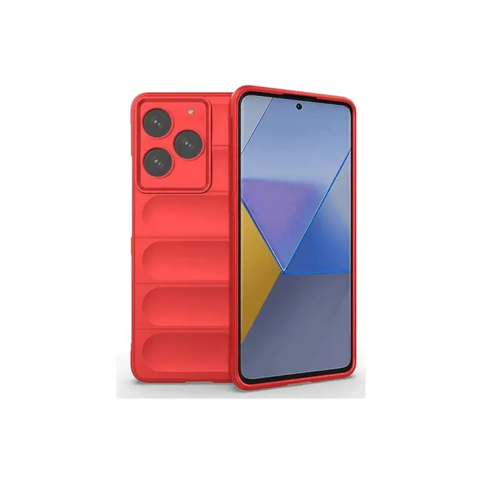 Lopard General Mobile Era 50 Kılıf Optimum Silikon - Kırmızı