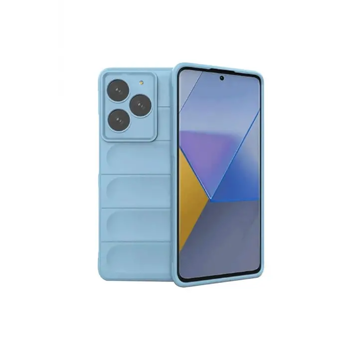 Lopard General Mobile Era 50 Kılıf Optimum Silikon - Sky Blue