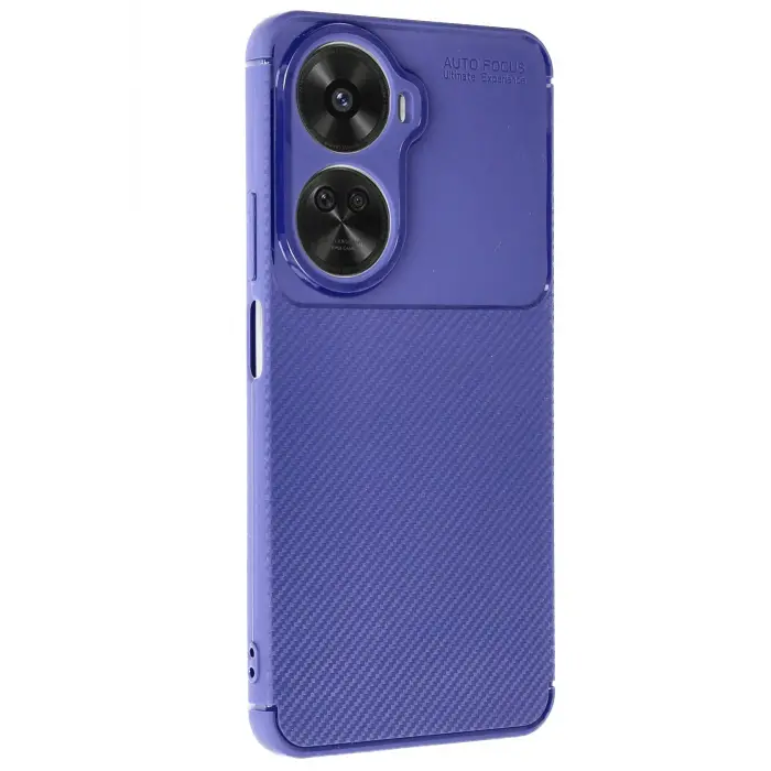 Lopard Huawei Nova 12 Se Kılıf Auto Focus Karbon Kapak - Lacivert