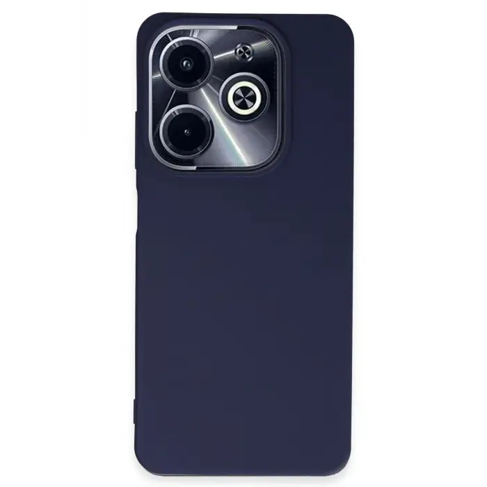Lopard İnfinix Hot 40i Kılıf First Silikon - Lacivert