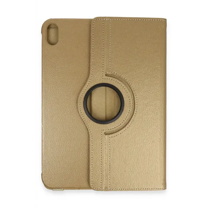 Lopard İpad 2022 10.9 (10.nesil) Kılıf 360 Tablet Deri Kılıf - Gold