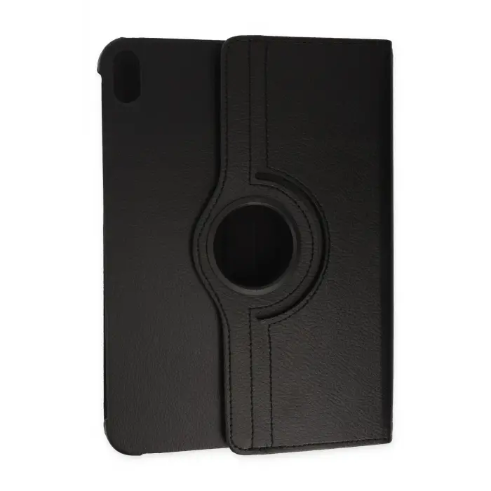 Lopard İpad 2022 10.9 (10.nesil) Kılıf 360 Tablet Deri Kılıf - Siyah