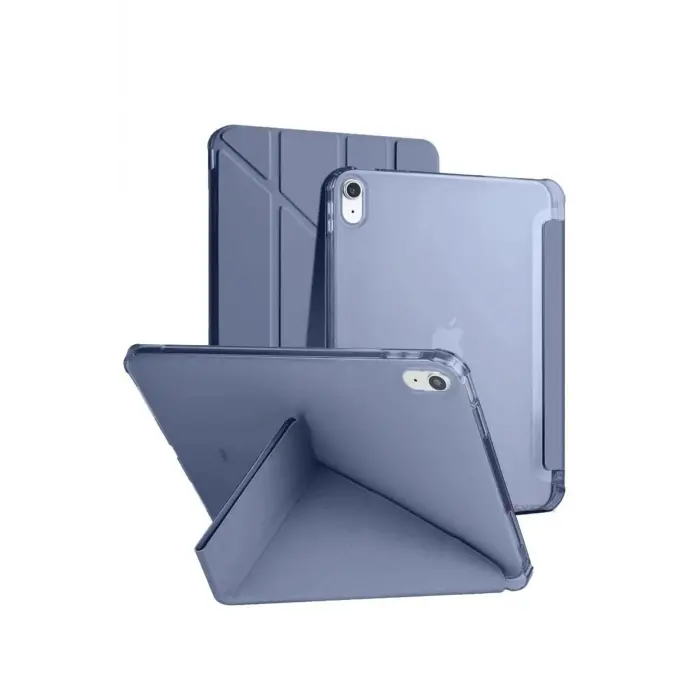 Lopard İpad 2022 10.9 (10.nesil) Kılıf Kalemlikli Mars Tablet Kılıfı - Lavender