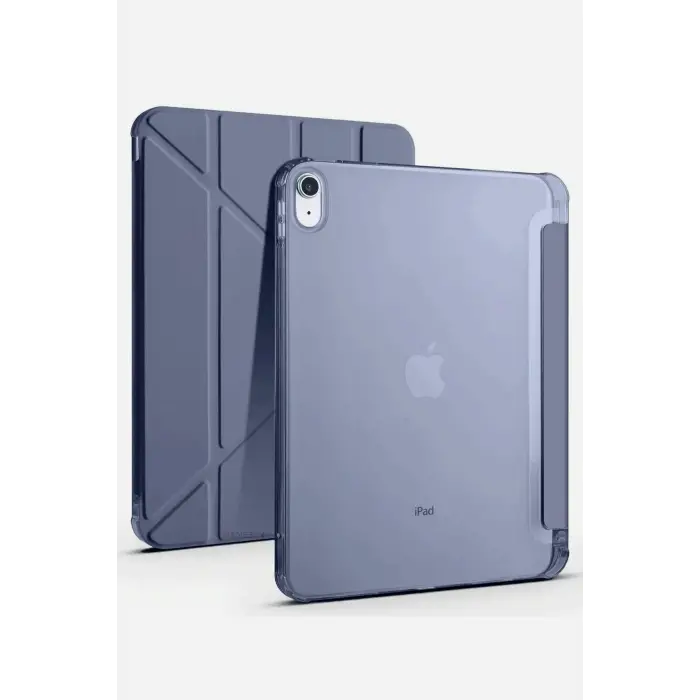 Lopard İpad 2022 10.9 (10.nesil) Kılıf Kalemlikli Mars Tablet Kılıfı - Lavender