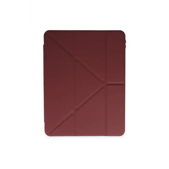 Lopard İpad 2022 10.9 (10.nesil) Kılıf Kalemlikli Mars Tablet Kılıfı - Mürdüm