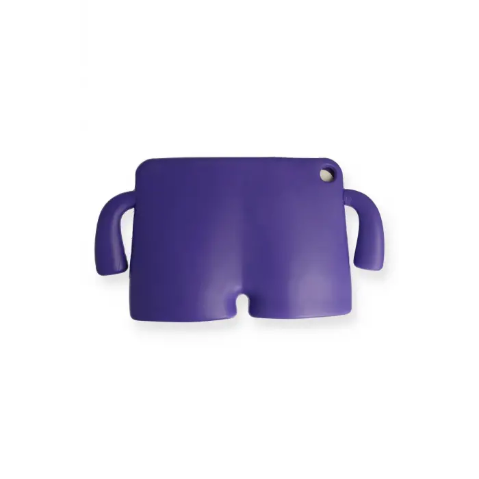 Lopard İpad Mini 5 Kılıf Karakter Tablet Silikon - Mor