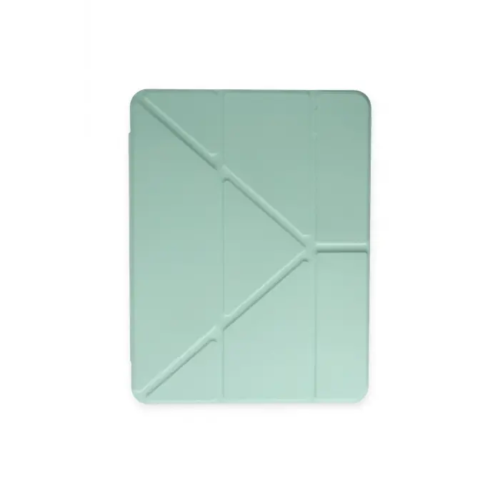 Lopard İpad Pro 11 (2024) Kılıf Kalemlikli Mars Tablet Kılıfı - Açık Yeşil