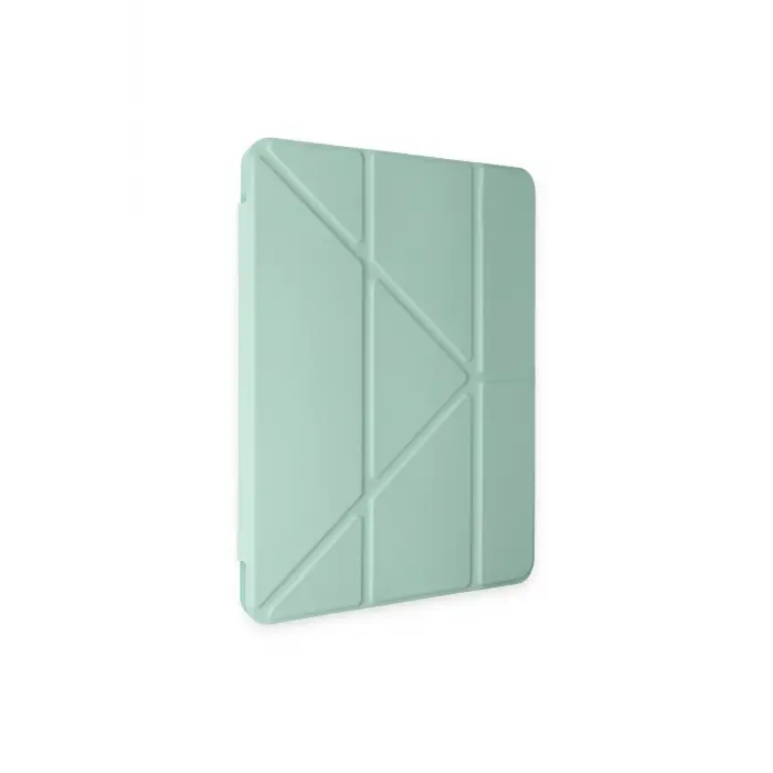 Lopard İpad Pro 11 (2024) Kılıf Kalemlikli Mars Tablet Kılıfı - Açık Yeşil