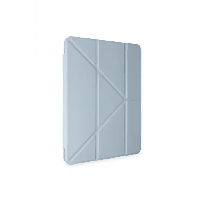 Lopard İpad Pro 11 (2024) Kılıf Kalemlikli Mars Tablet Kılıfı - Mavi