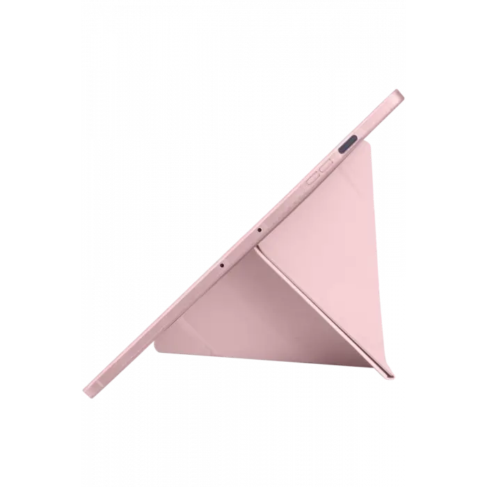 Lopard İpad Pro 13 (2024) Kılıf Kalemlikli Hugo Tablet Kılıfı - Rose Gold
