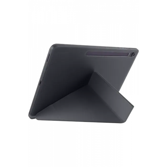 Lopard İpad Pro 13 (2024) Kılıf Kalemlikli Hugo Tablet Kılıfı - Siyah