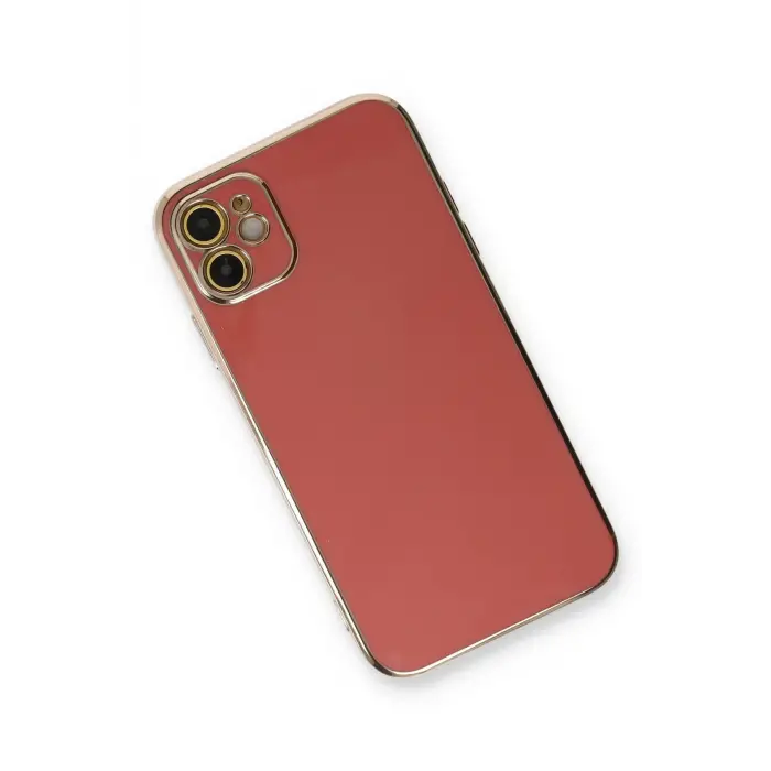 Lopard İphone 11 Kılıf Volet Silikon - Kırmızı