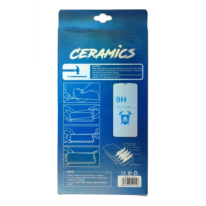 Lopard İphone 11 Pro 34d Izgaralı Cam