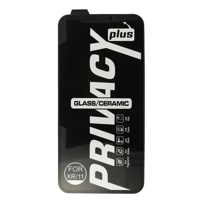 Lopard İphone 11 Pro Max 34d Hayalet Izgaralı Cam