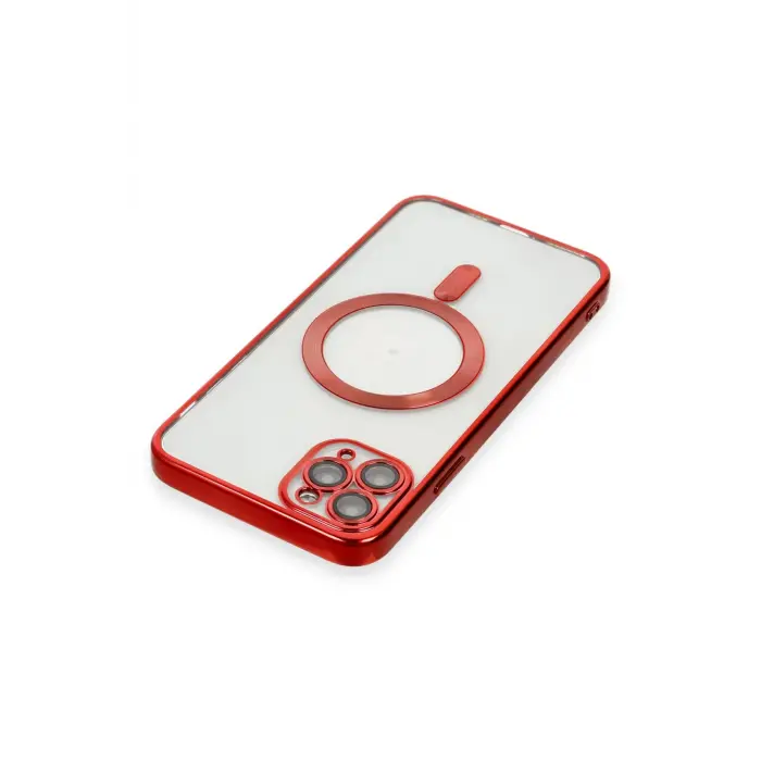 Lopard İphone 11 Pro Max Kılıf Kross Magneticsafe Kapak - Kırmızı