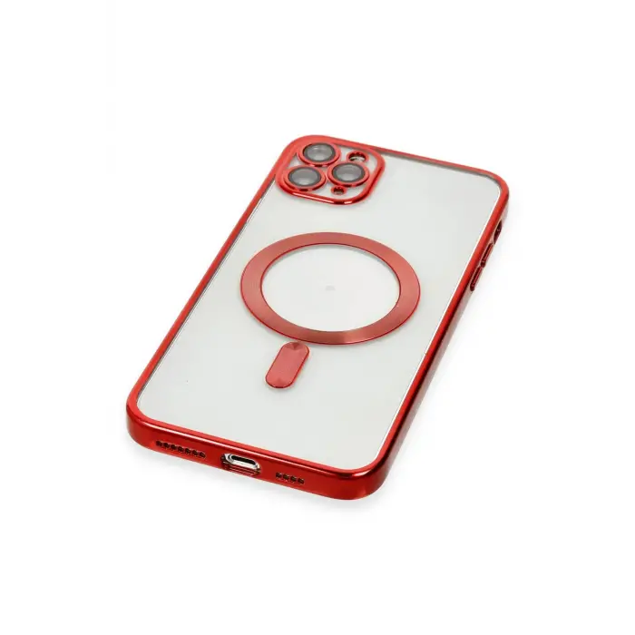 Lopard İphone 11 Pro Max Kılıf Kross Magneticsafe Kapak - Kırmızı
