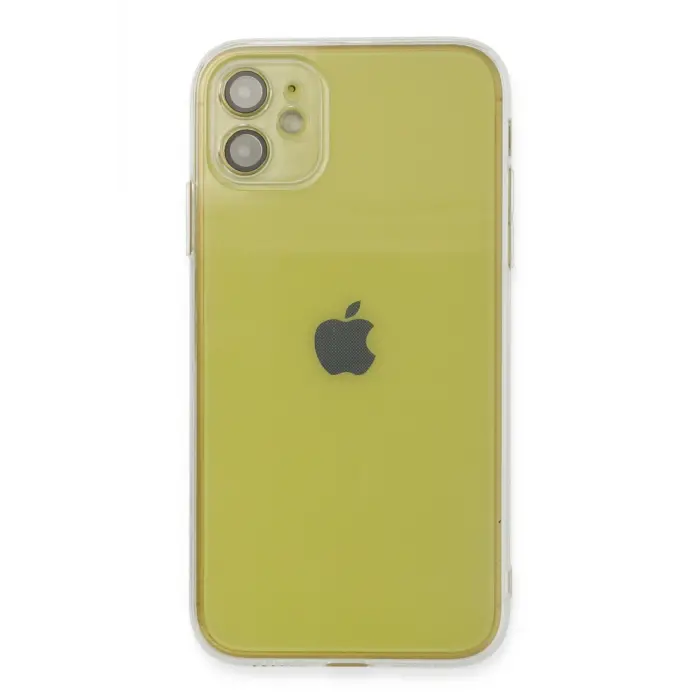 Lopard İphone 12 Kılıf Fly Lens Silikon - Şeffaf