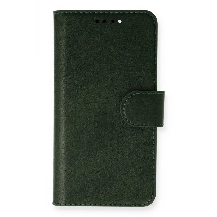 Lopard İphone 12 Kılıf Trend S Plus Kapaklı Kılıf - Yeşil