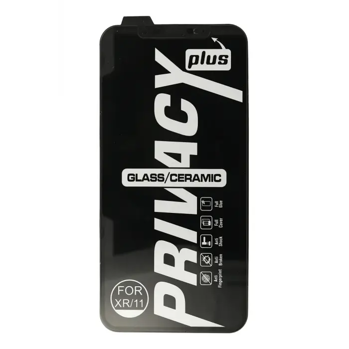 Lopard İphone 12 Pro 34d Hayalet Izgaralı Cam