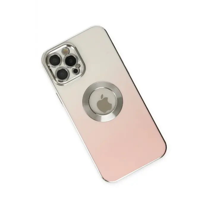 Lopard İphone 12 Pro Kılıf Best Silikon - Pembe