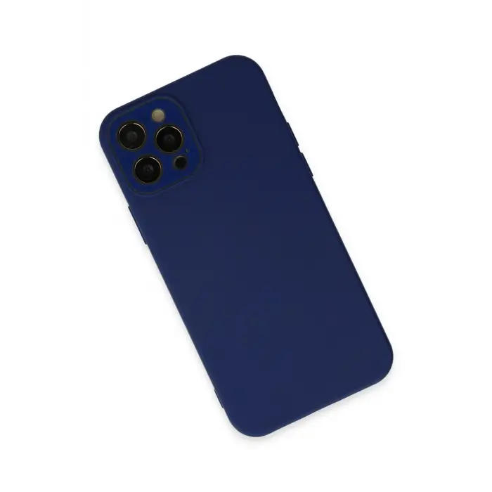 Lopard İphone 12 Pro Kılıf Lansman Glass Kapak - Sky Blue