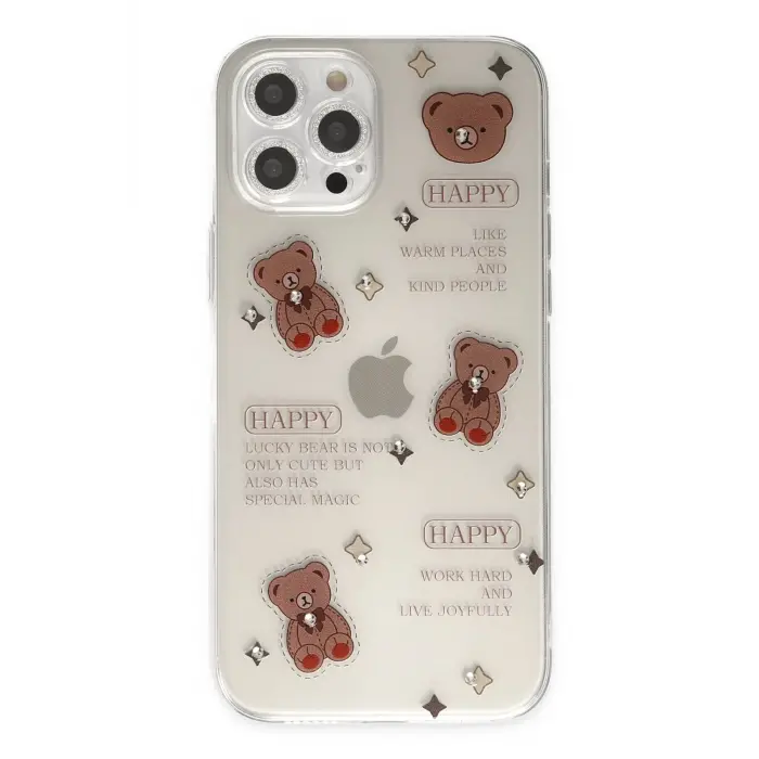 Lopard İphone 12 Pro Kılıf Lucky Silikon - Lucky 1