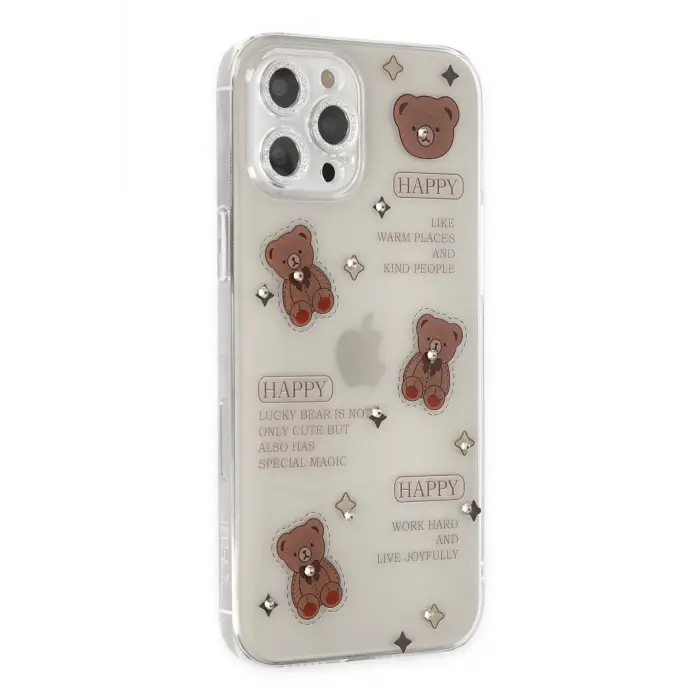 Lopard İphone 12 Pro Kılıf Lucky Silikon - Lucky 1