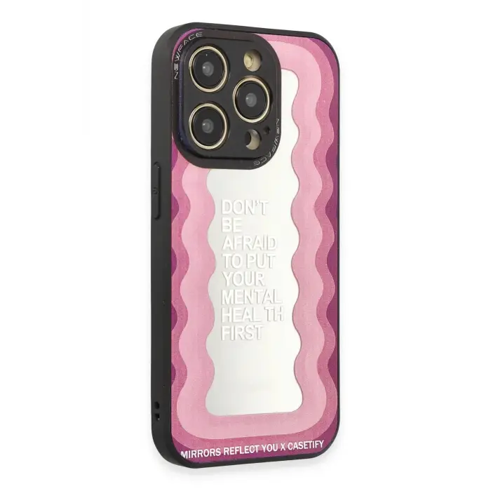 Lopard İphone 12 Pro Kılıf Mirror Desenli Kapak - Mirror - 11