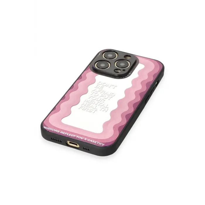 Lopard İphone 12 Pro Kılıf Mirror Desenli Kapak - Mirror - 11