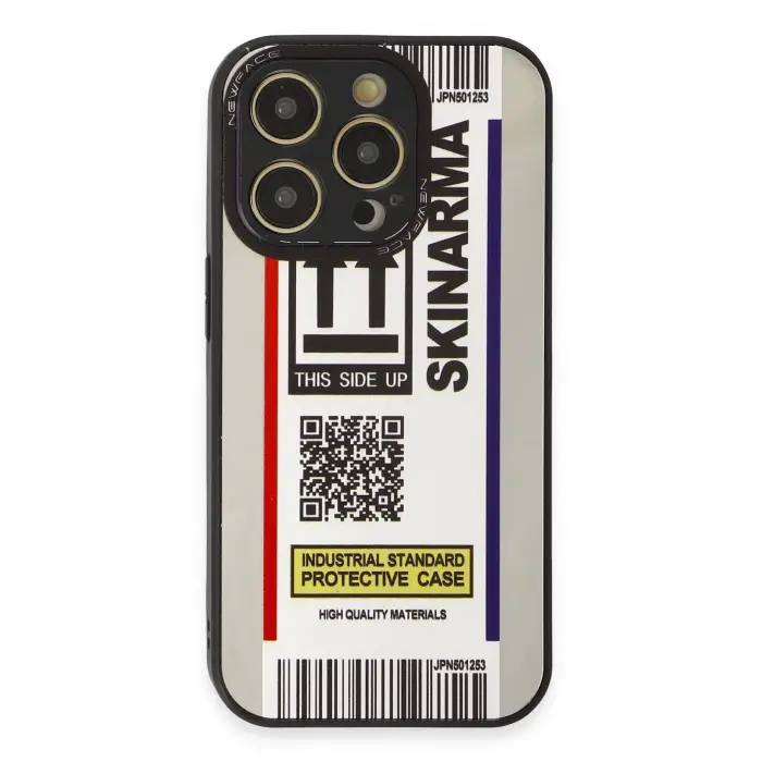 Lopard İphone 12 Pro Kılıf Mirror Desenli Kapak - Mirror - 7