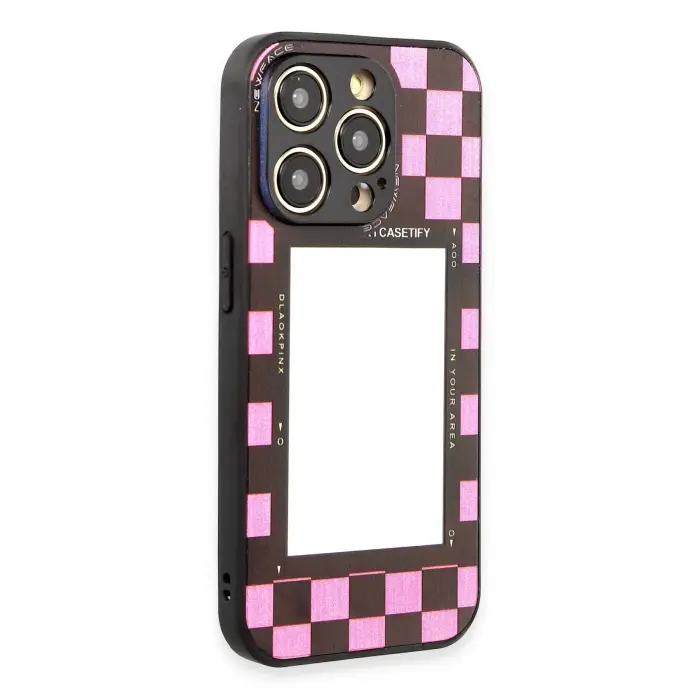 Lopard İphone 12 Pro Kılıf Mirror Desenli Kapak - Mirror - 8