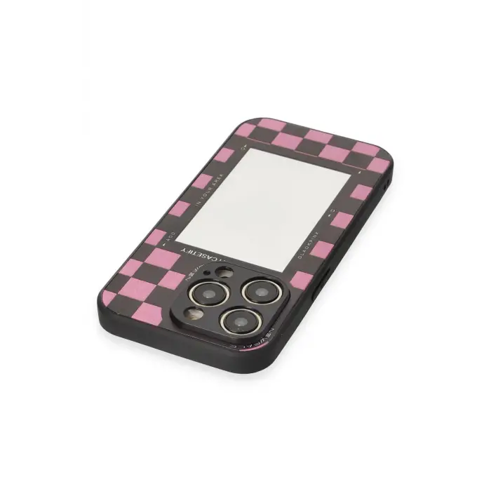 Lopard İphone 12 Pro Kılıf Mirror Desenli Kapak - Mirror - 8