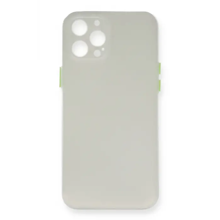 Lopard İphone 12 Pro Kılıf Pp Ultra İnce Kapak - Beyaz