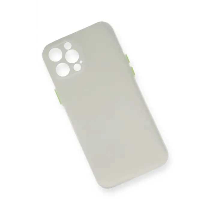 Lopard İphone 12 Pro Kılıf Pp Ultra İnce Kapak - Beyaz