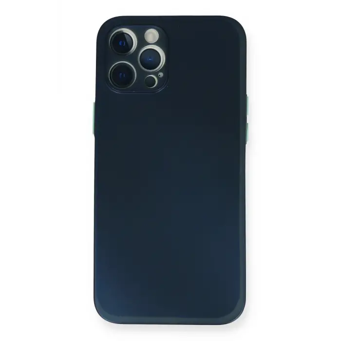 Lopard İphone 12 Pro Kılıf Pp Ultra İnce Kapak - Mavi