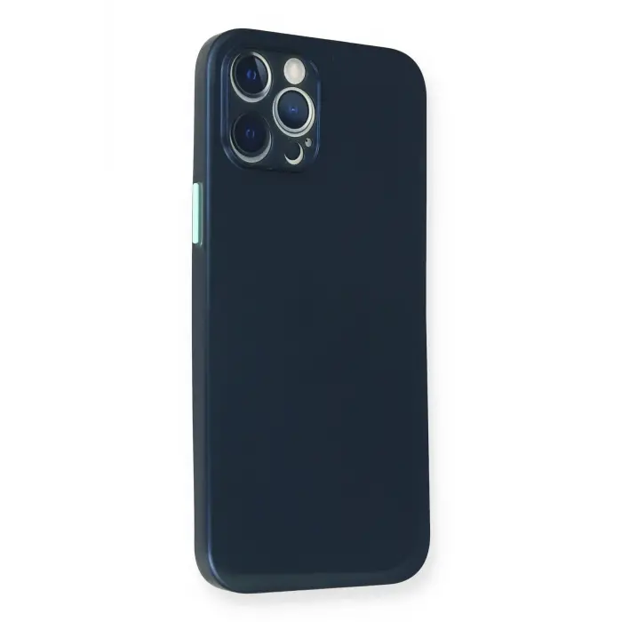 Lopard İphone 12 Pro Kılıf Pp Ultra İnce Kapak - Mavi