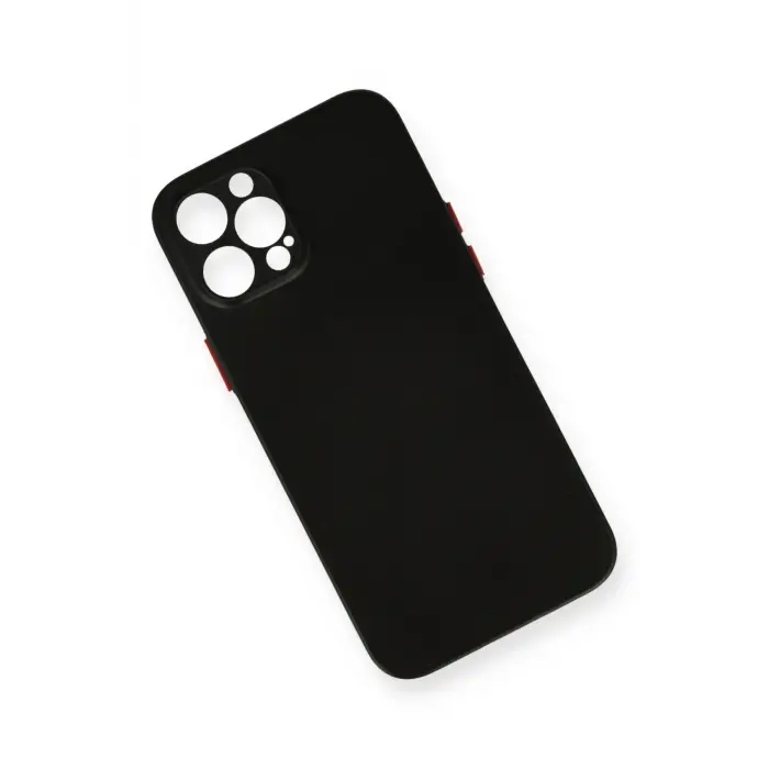 Lopard İphone 12 Pro Kılıf Pp Ultra İnce Kapak - Siyah