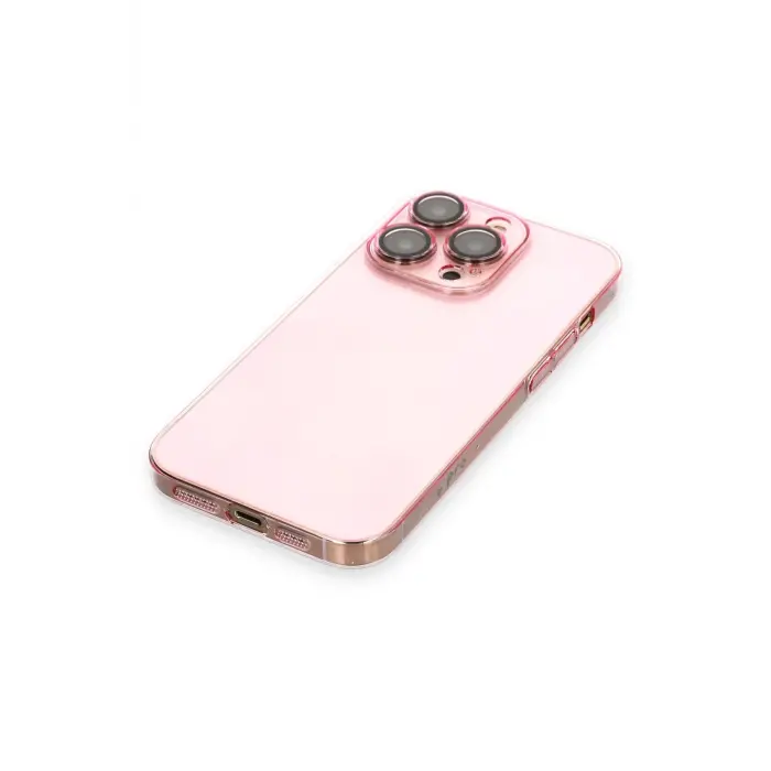 Lopard İphone 13 Pro Kılıf Armada Lensli Kapak - Rose Gold