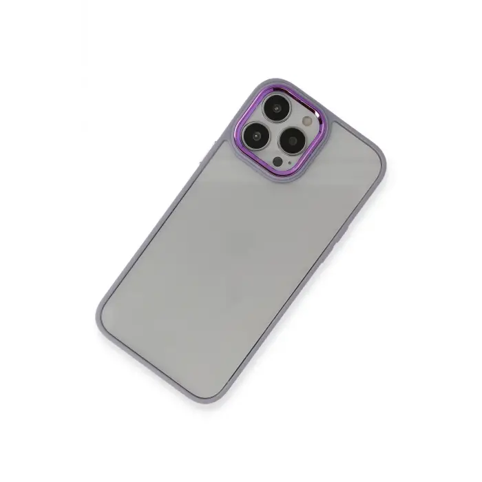 Lopard İphone 13 Pro Kılıf Dora Kapak - Lila