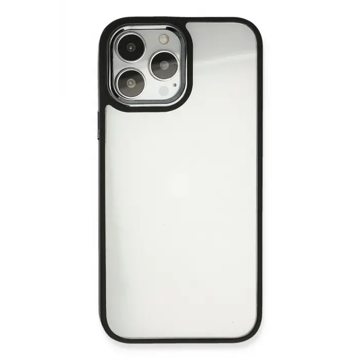 Lopard İphone 13 Pro Kılıf Dora Kapak - Siyah