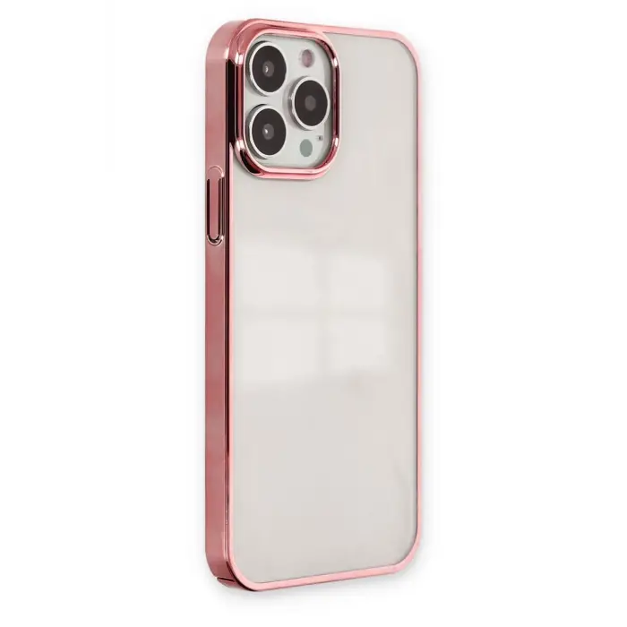 Lopard İphone 13 Pro Kılıf Element Silikon - Pembe