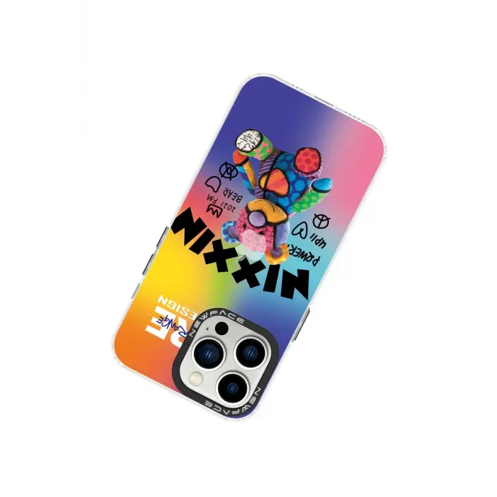 Lopard İphone 13 Pro Kılıf Estoril Desenli Kapak - Estoril - 11