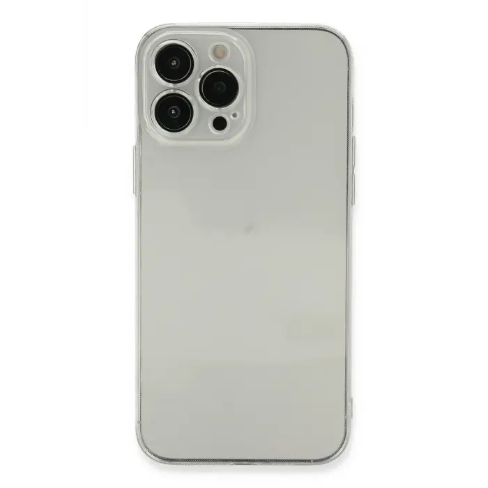 Lopard İphone 13 Pro Kılıf Fly Lens Silikon - Şeffaf
