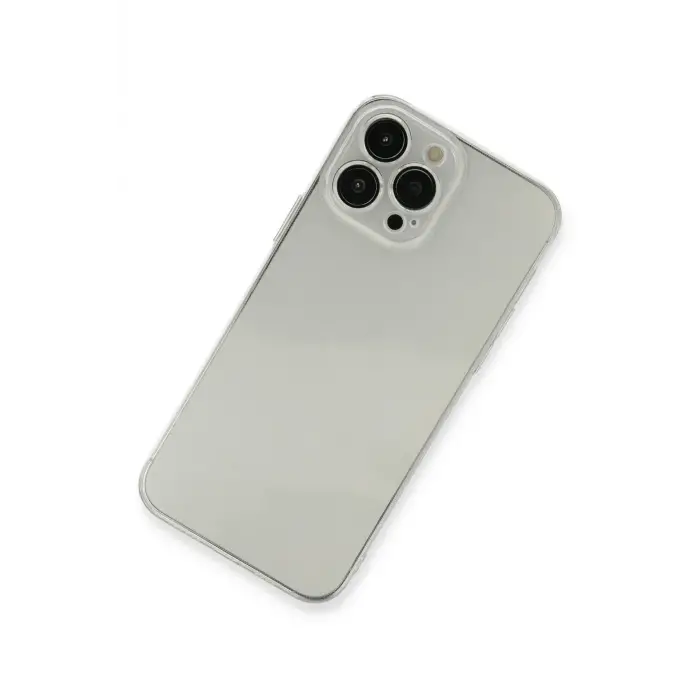 Lopard İphone 13 Pro Kılıf Fly Lens Silikon - Şeffaf