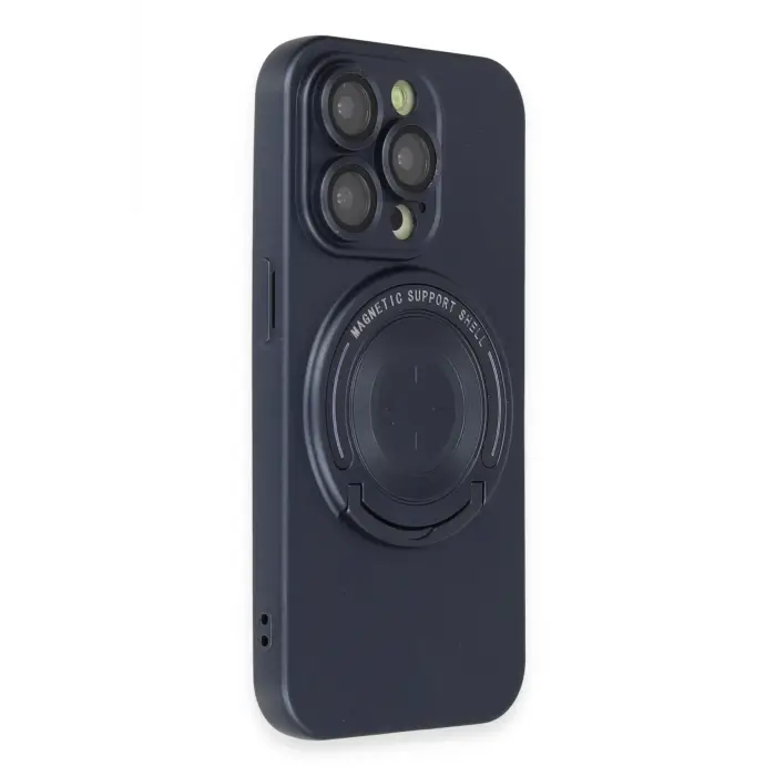 Lopard İphone 13 Pro Kılıf Lukka Magneticsafe Kapak - Lacivert